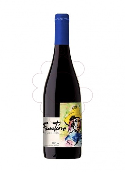 Photo Faustino Art Collection Tempr. red wine