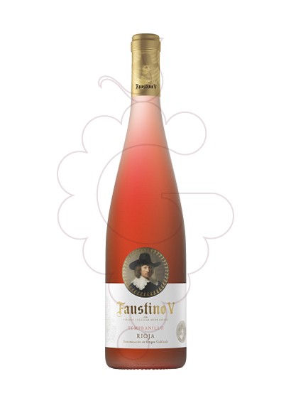 Photo Faustino V Rosat rosé wine