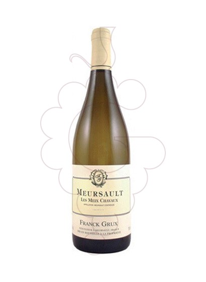 Photo Franck Grux Meursault Les Meix Chavaux white wine
