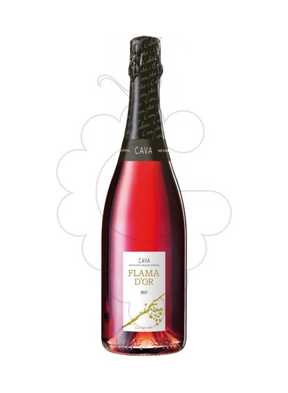 Photo Rosé Flama d'Or Brut sparkling wine