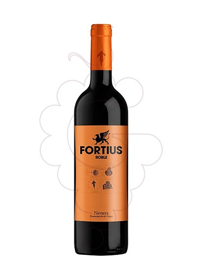 Photo Fortius Roble Tempranillo red wine