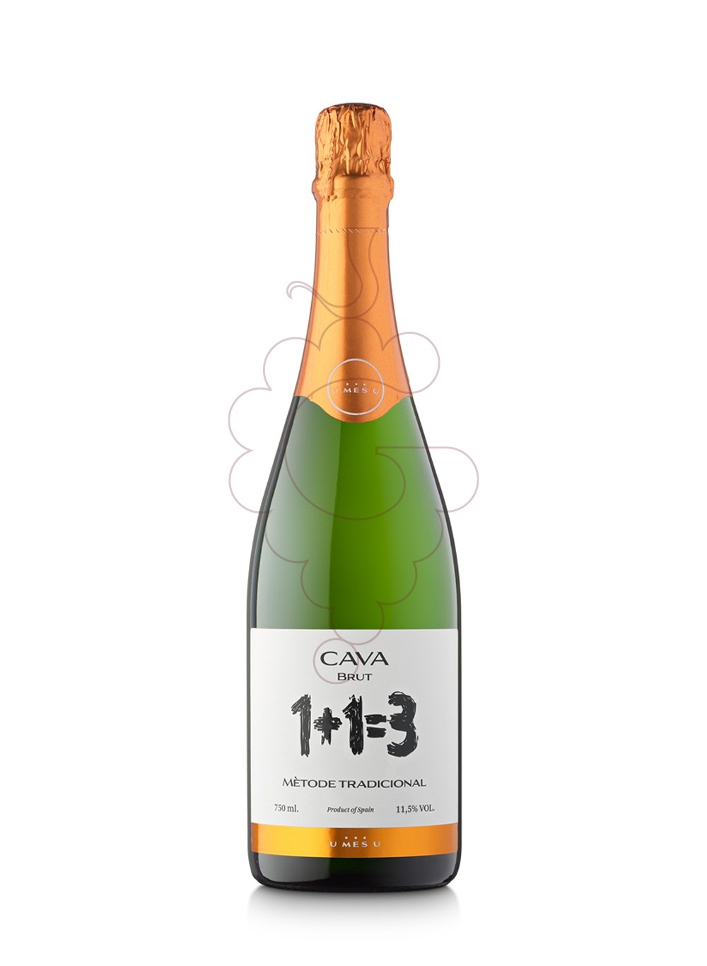 Photo 1 + 1 = 3 Brut sparkling wine