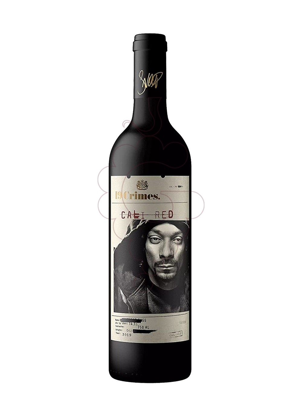 Photo 19 crimes cali red 75 cl red wine