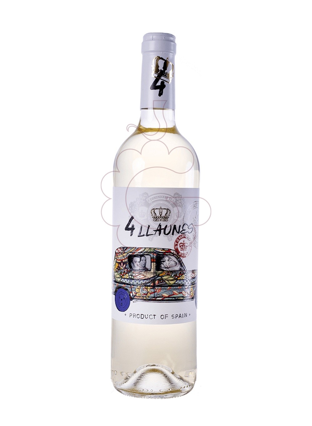 Photo 4 llaunes blanc 75 cl white wine