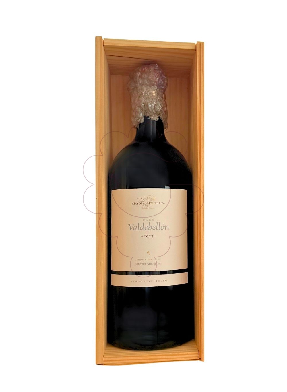 Photo Abadia retuer.valdebellon 3 lt red wine