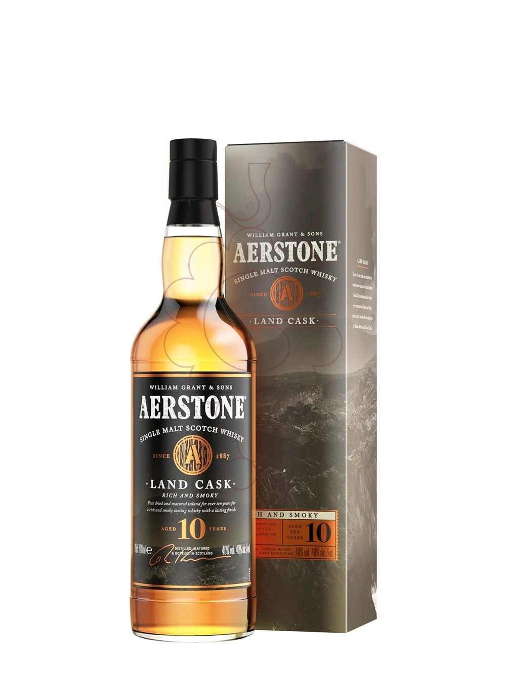 Photo Whisky Aerstone Land Cask 10 Years