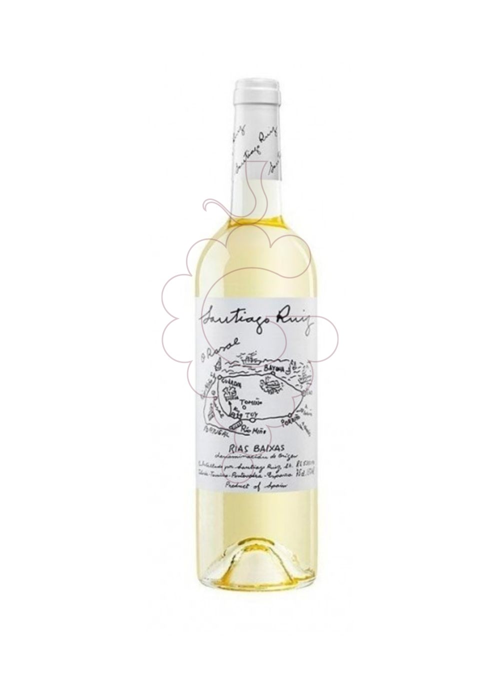 Photo Albariño Santiago Ruiz white wine