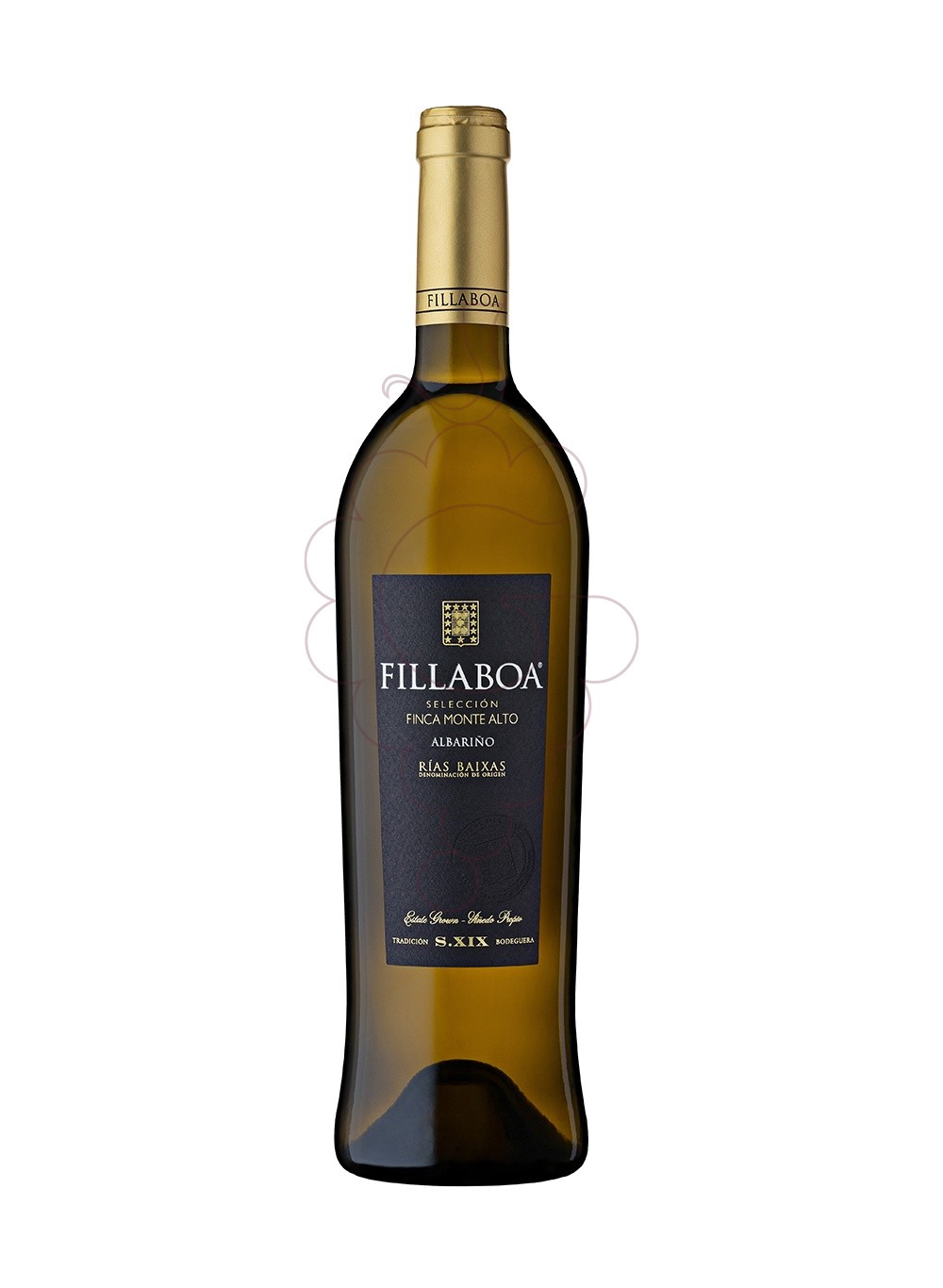 Photo Albariño Fillaboa Monte Alto white wine