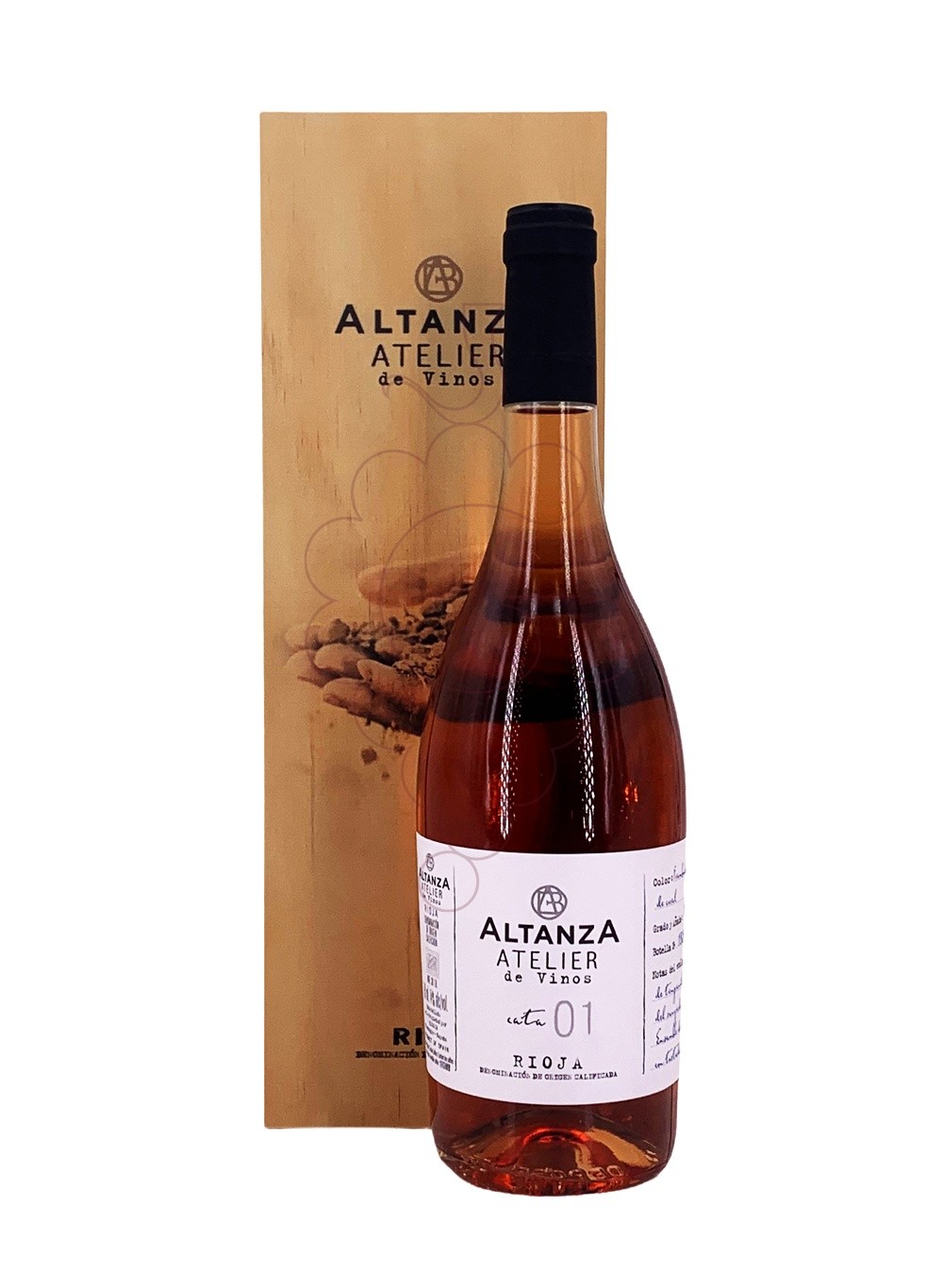 Photo Altanza atelier rose 2020 rosé wine