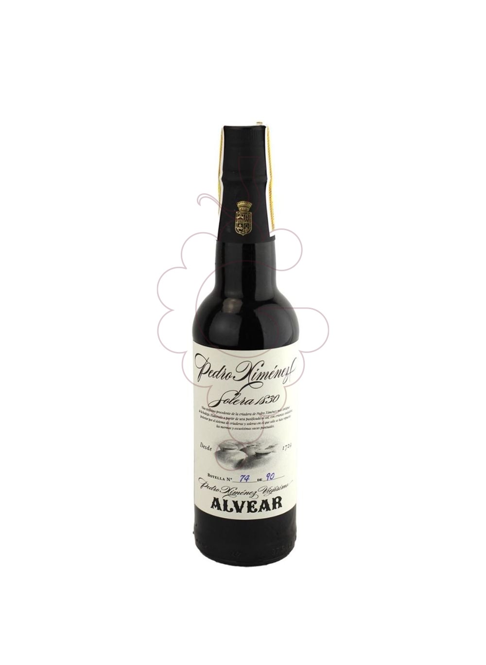 Photo Alvear 1830 Solera Pedro Ximenez fortified wine