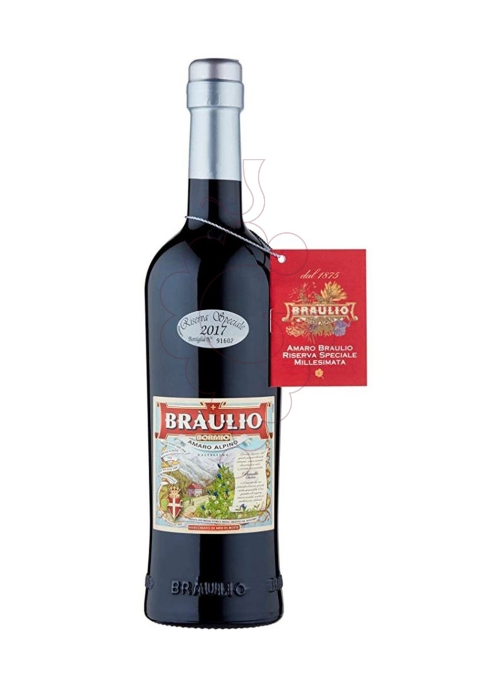 Photo Aperitif wine Amaro braulio reserva 70 cl