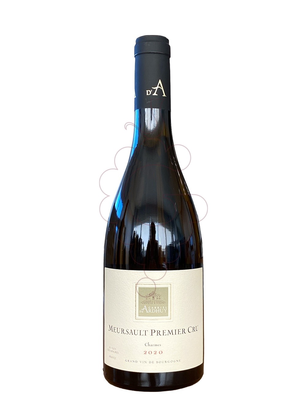 Photo Ardhuy Meursault 1er Cru Charmes white wine