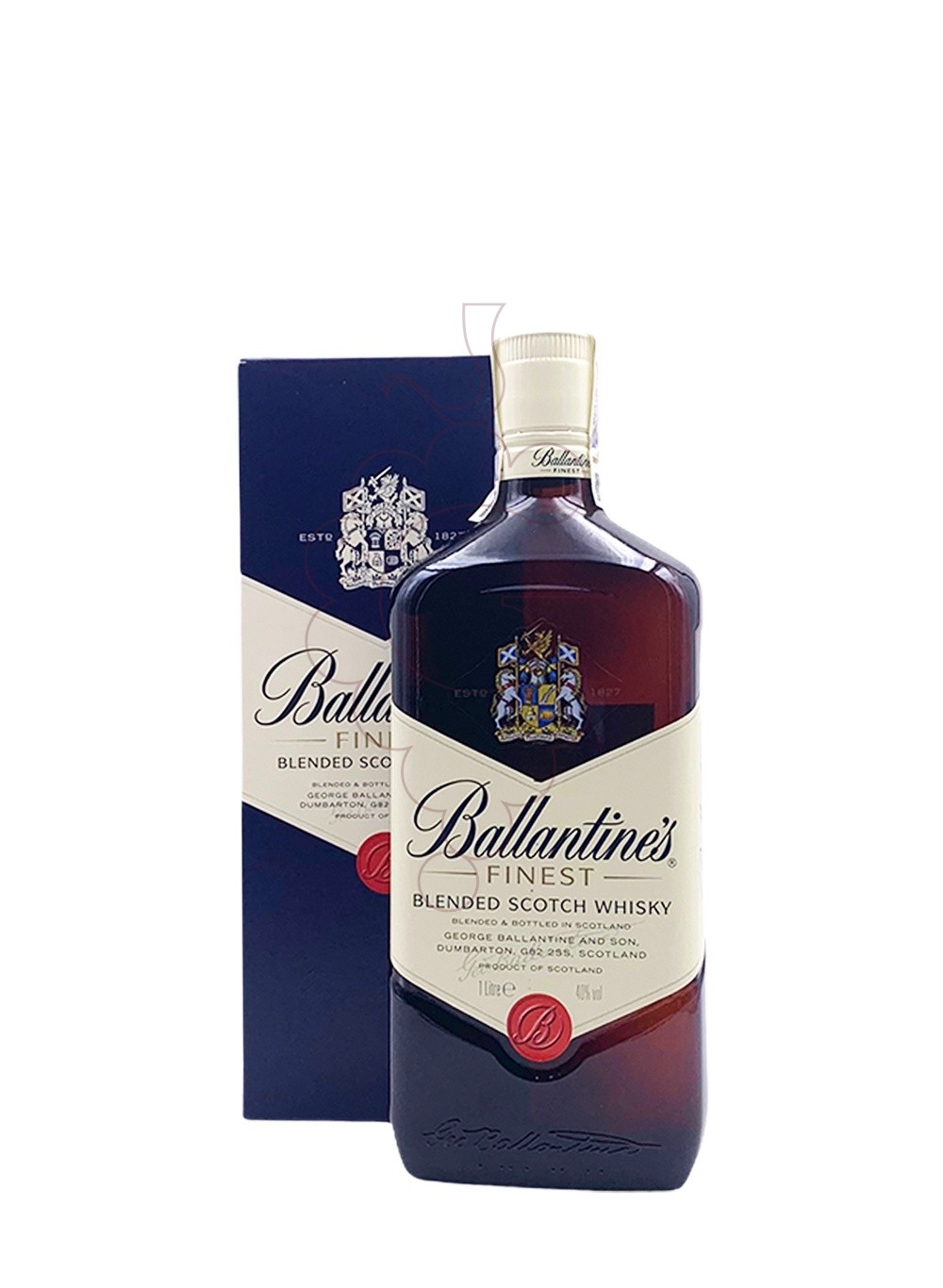 Photo Whisky Ballantine's non-refillable