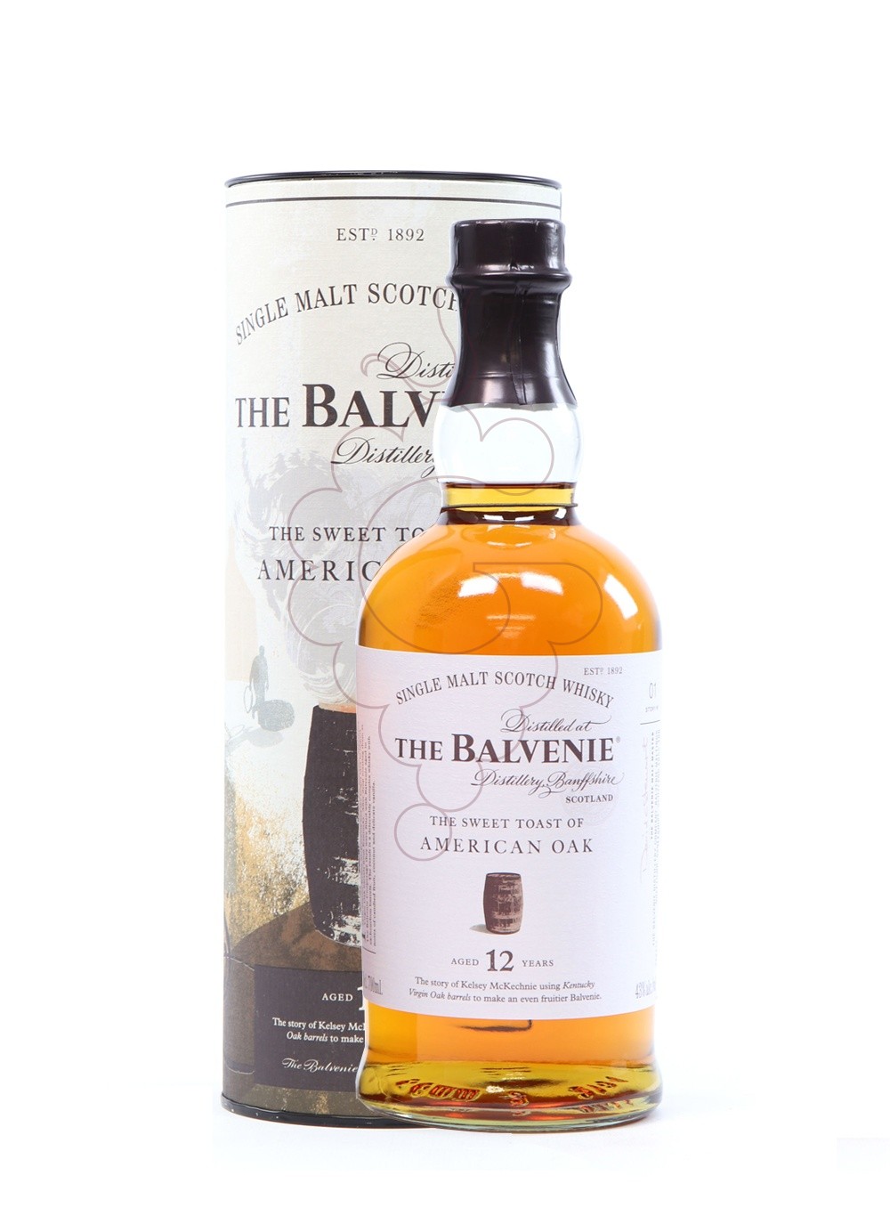 Photo Whisky Balvenie 12 american oak 70 cl