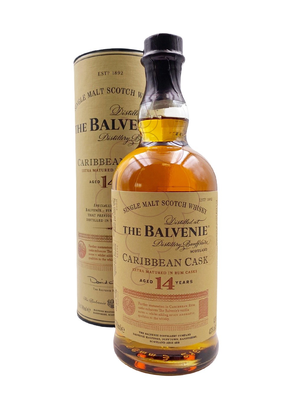 Photo Whisky Balvenie Caribbean Cask 14 Years