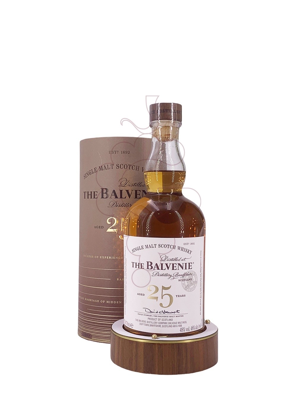 Photo Whisky Balvenie 25 anys 70 cl