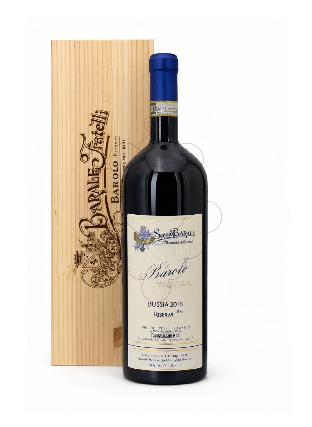Photo Barale barolo bussia ng magnum red wine