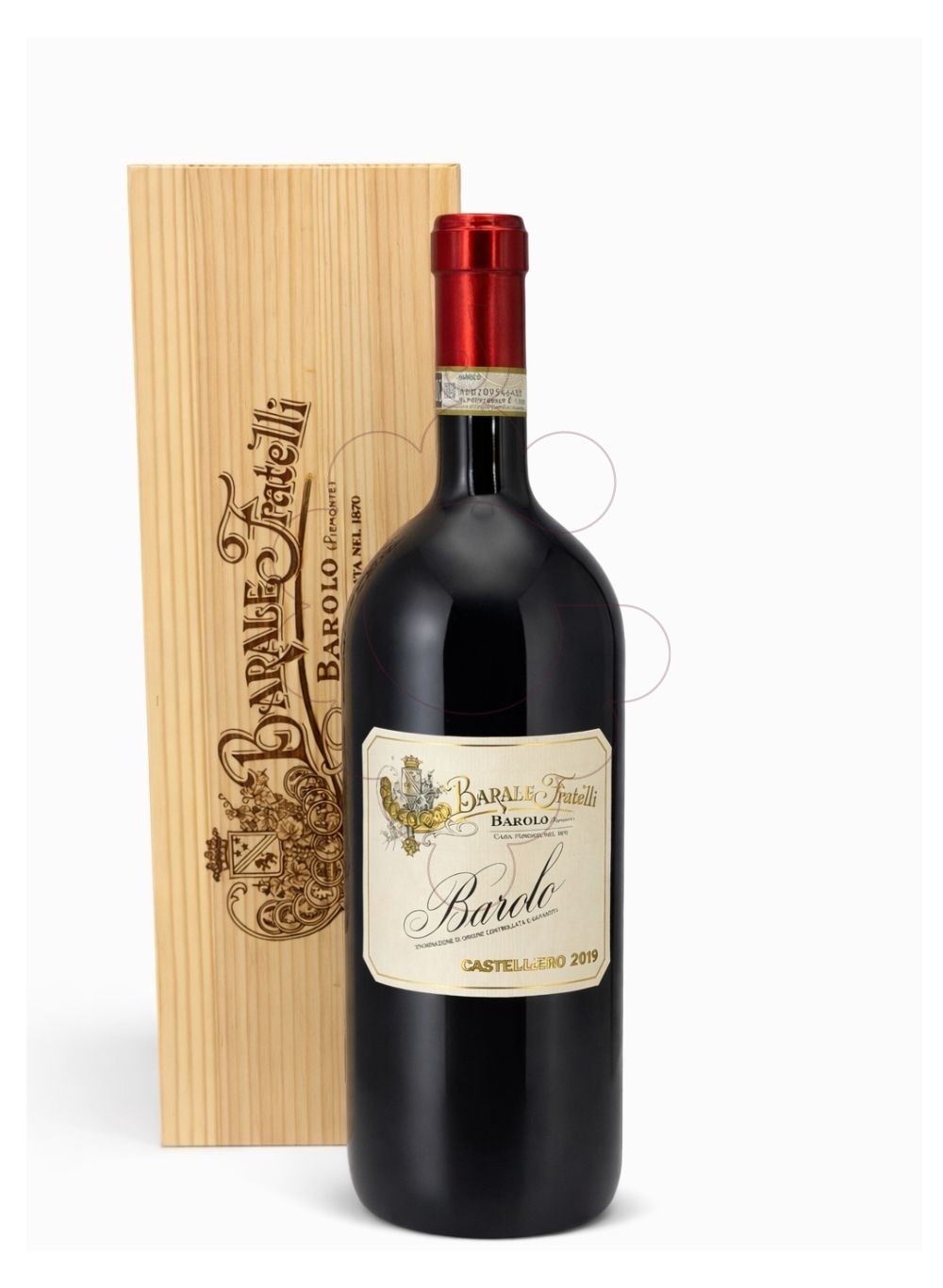 Photo Barale barolo castelle ng magn red wine