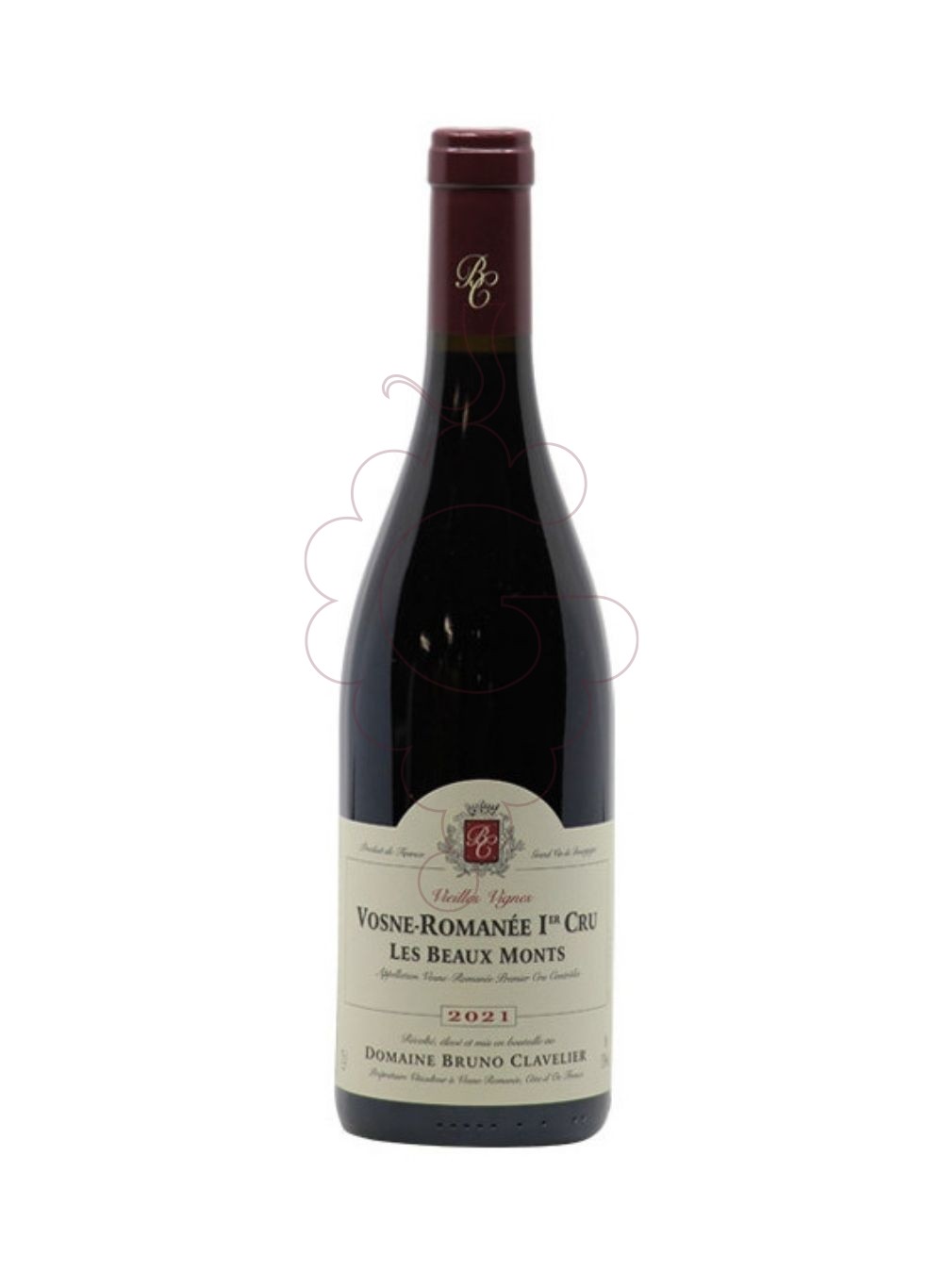 Photo Bruno Clavelier Vosne-Romanée 1er Cru Les Beaux Monts red wine