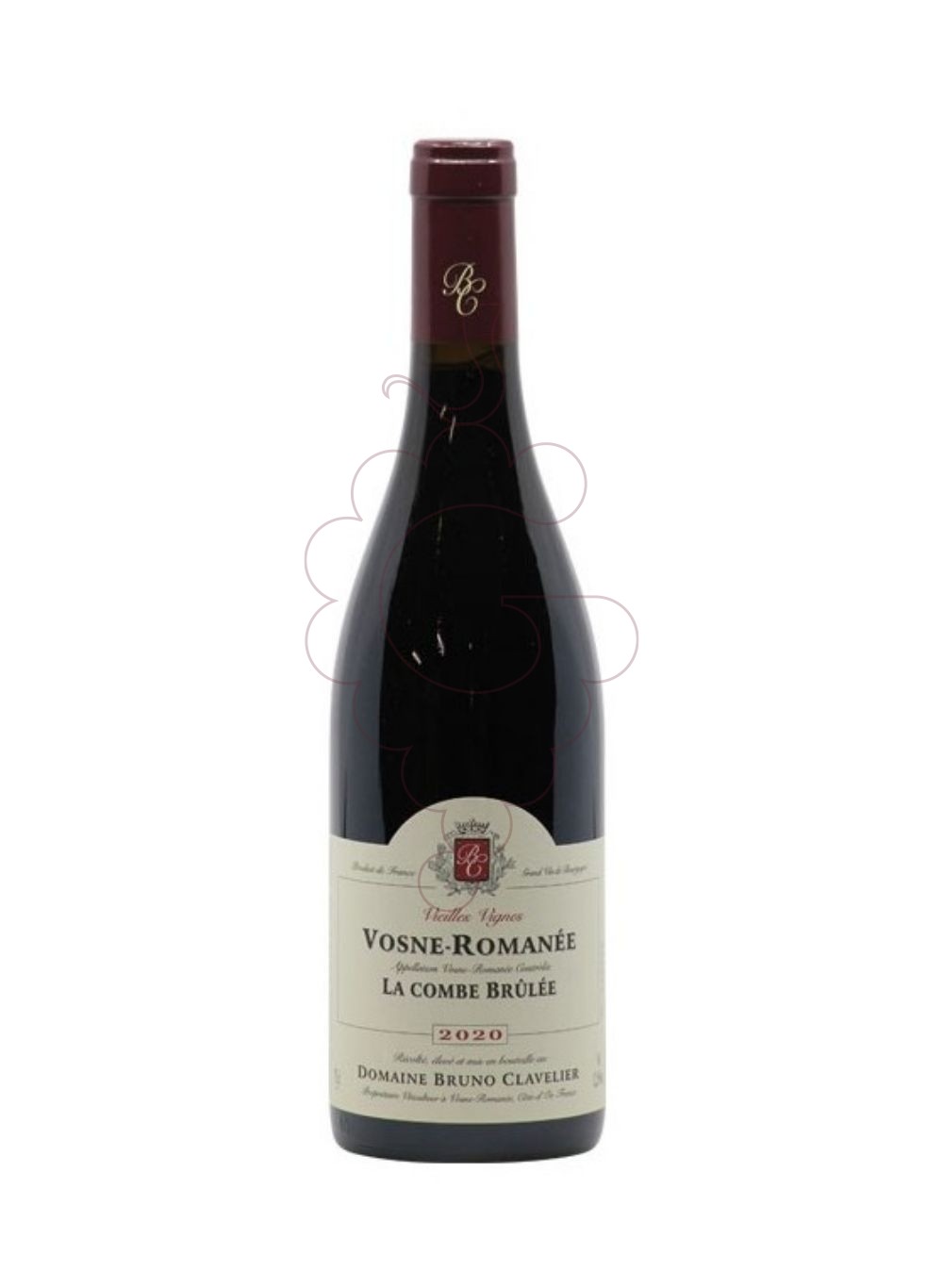 Photo Bruno Clavelier Vosne-Romanée La Combe Brûlée red wine