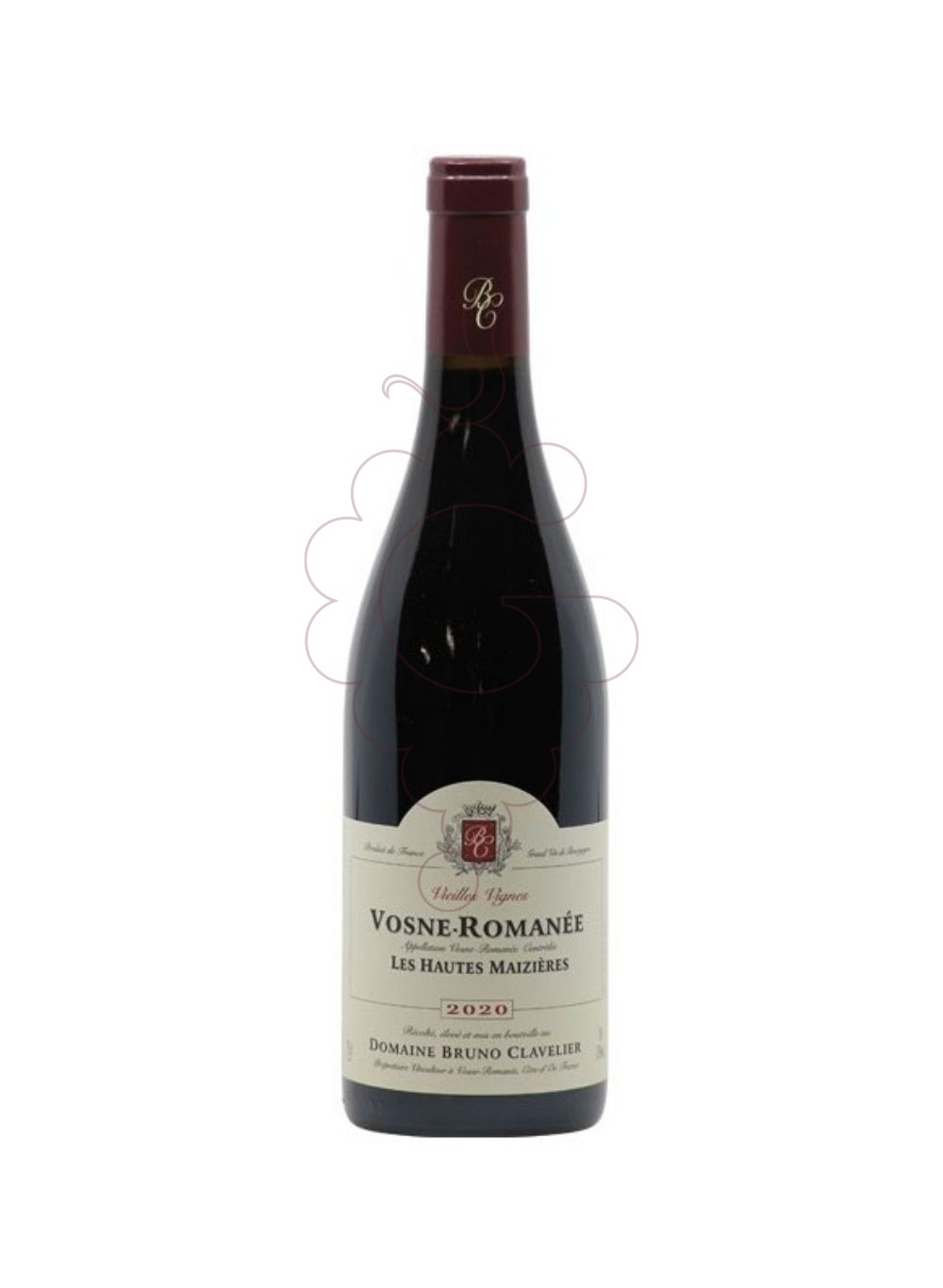 Photo Bruno Clavelier Vosne-Romanée Les Hautes Maizières red wine