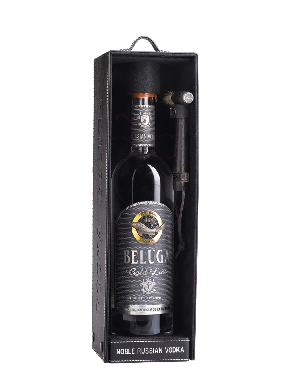 Photo Vodka Beluga vodka gold line litre