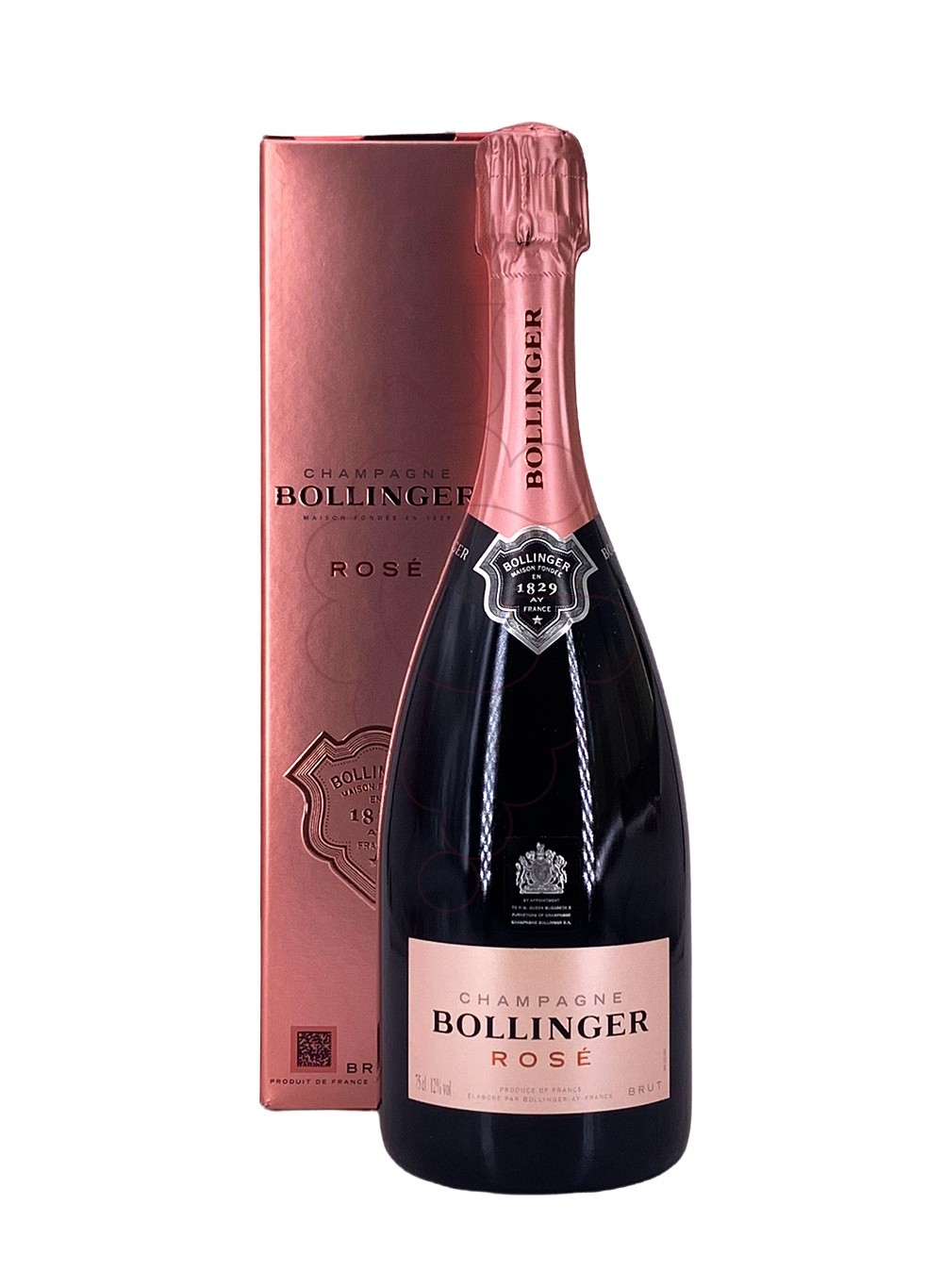 Photo Bollinger Rosé Brut Pack sparkling wine