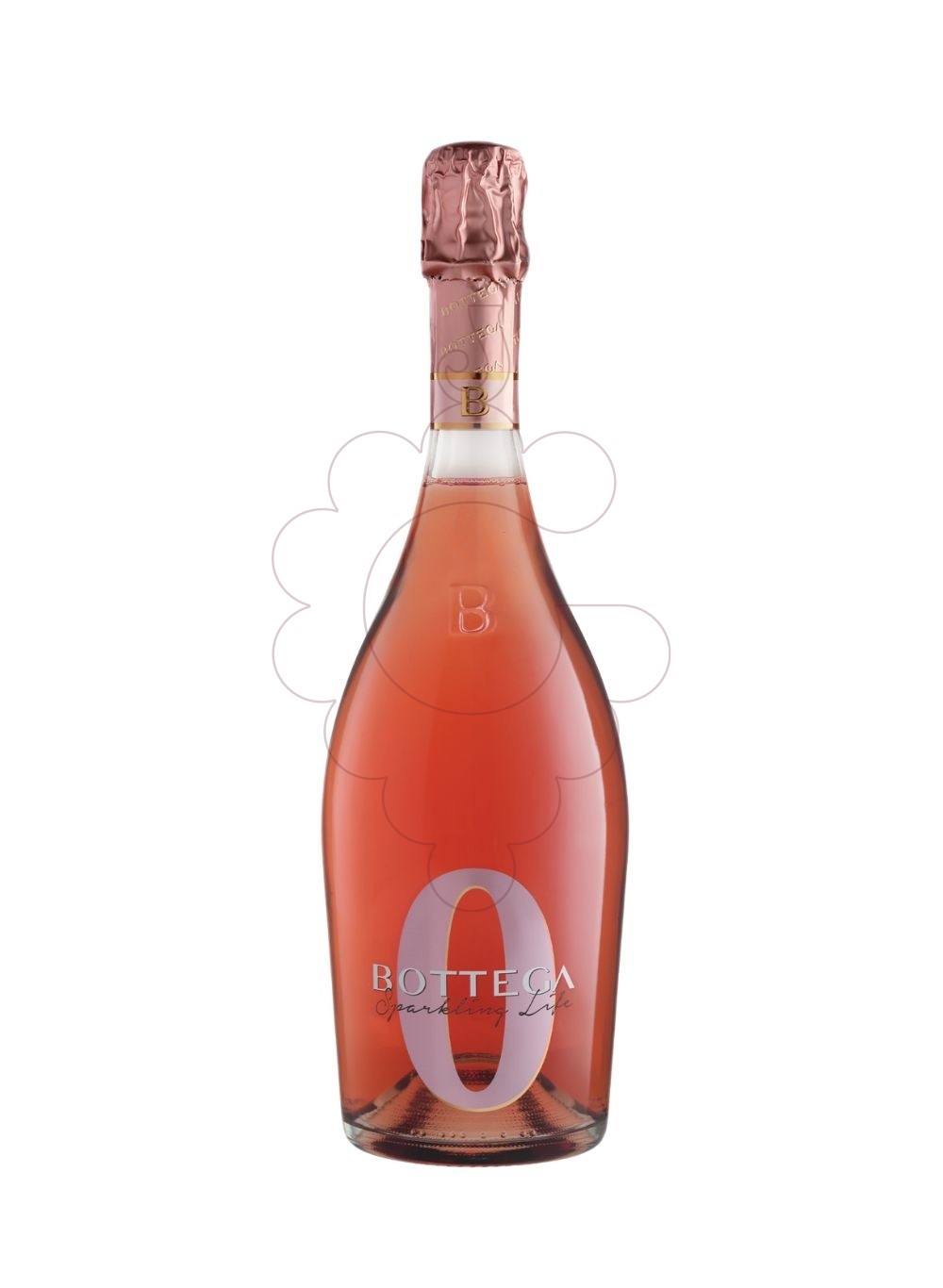 Photo Non-alcoholic wine Bottega sparkling 0% Rose