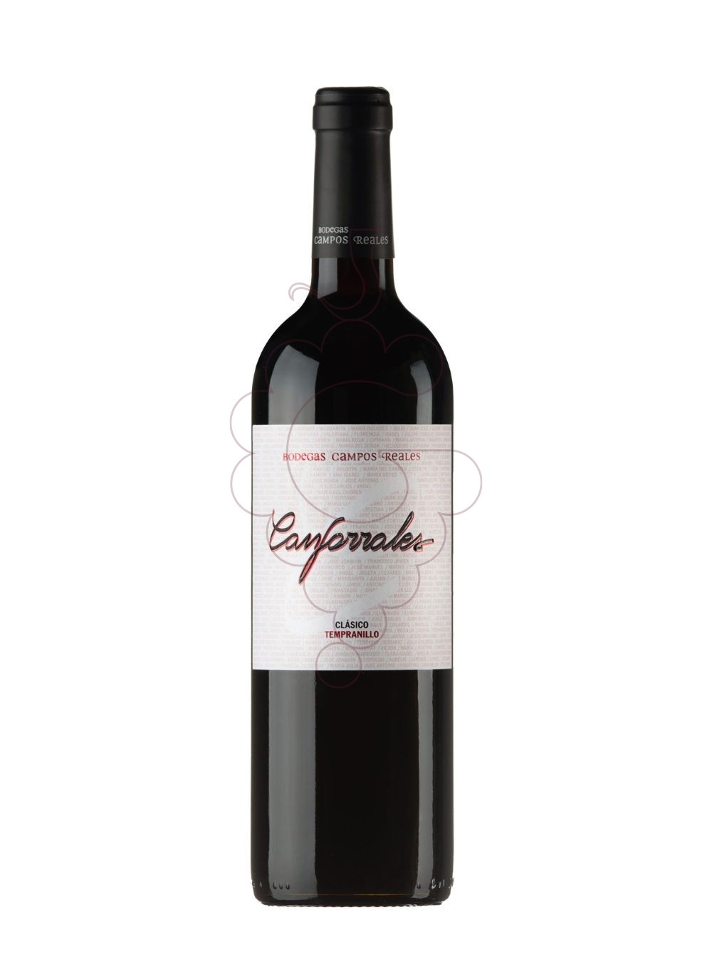 Photo Canforrales Tempranillo red wine