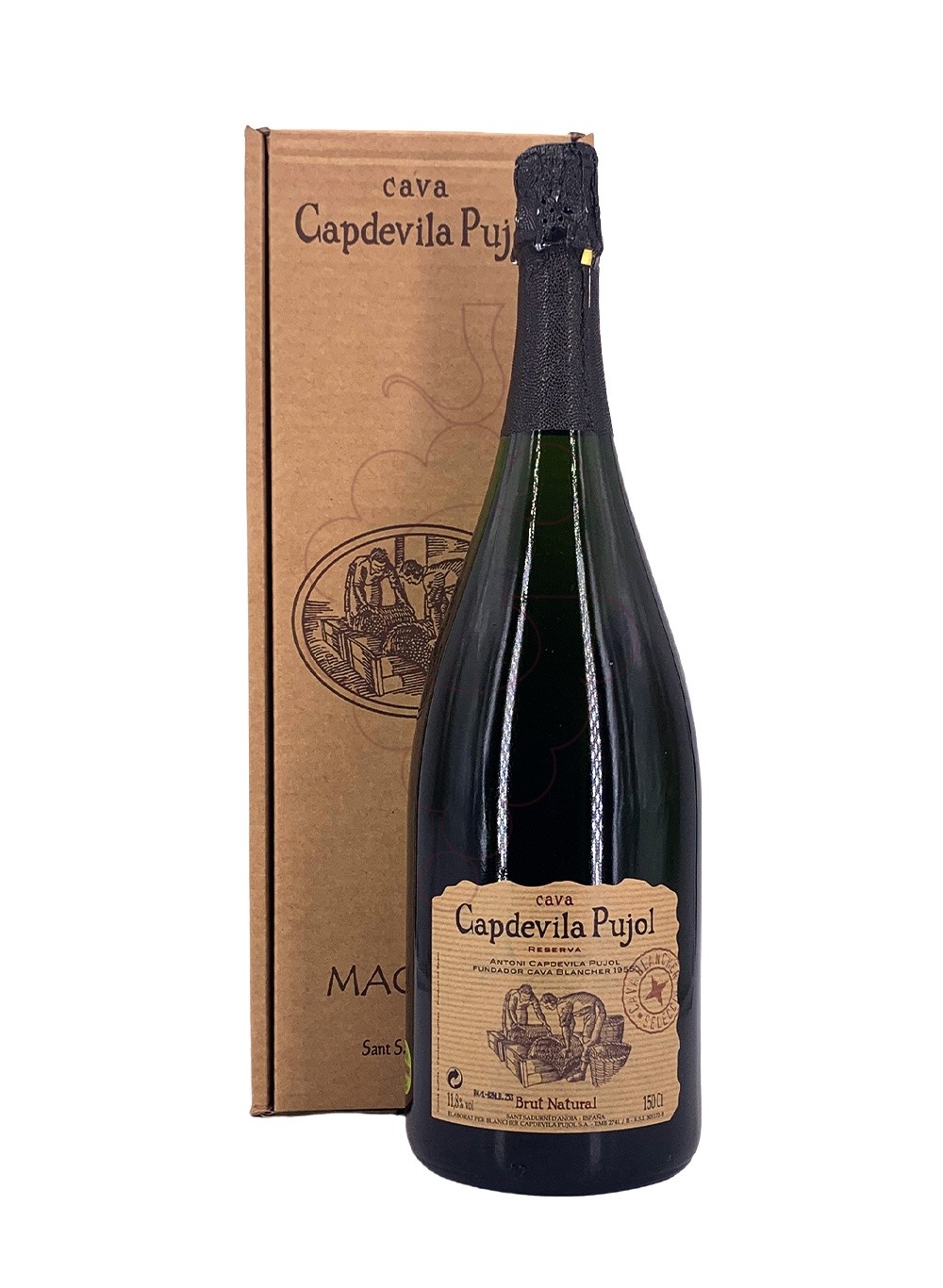 Photo Capdevila Pujol Magnum sparkling wine