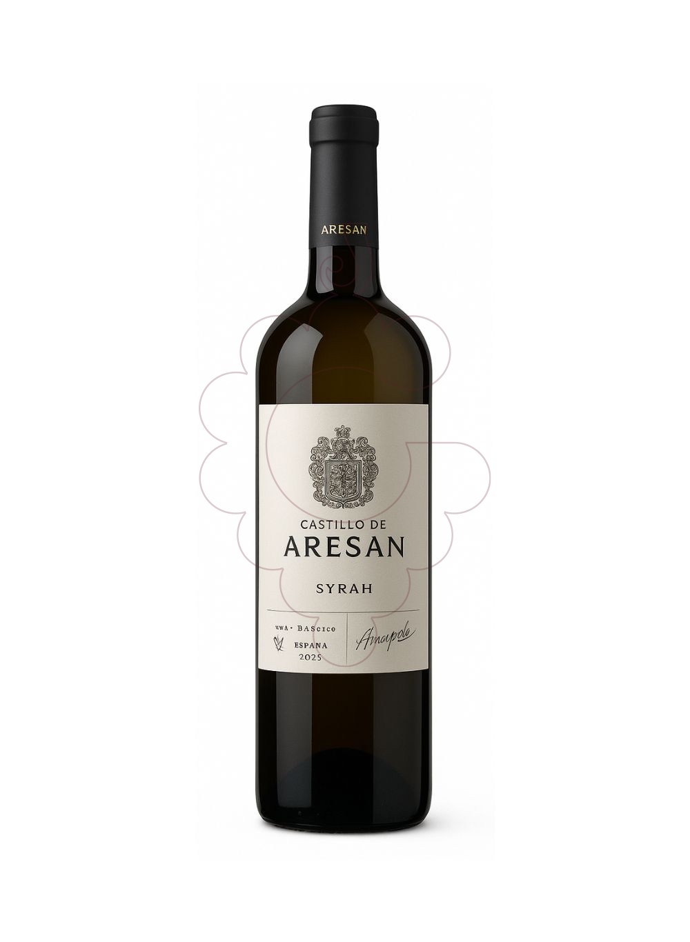 Photo Castillo de Aresan Syrah red wine