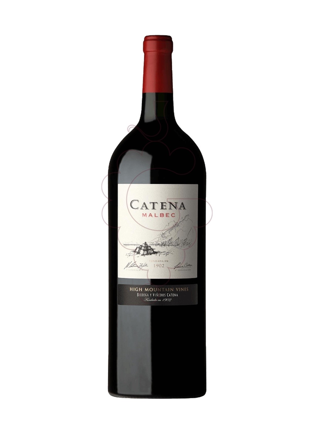 Photo Catena malbec 2019 magnum red wine