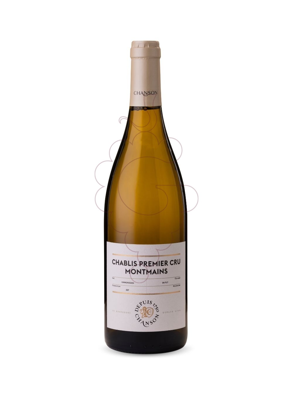 Photo Chanson Chablis 1er Cru Montmains white wine