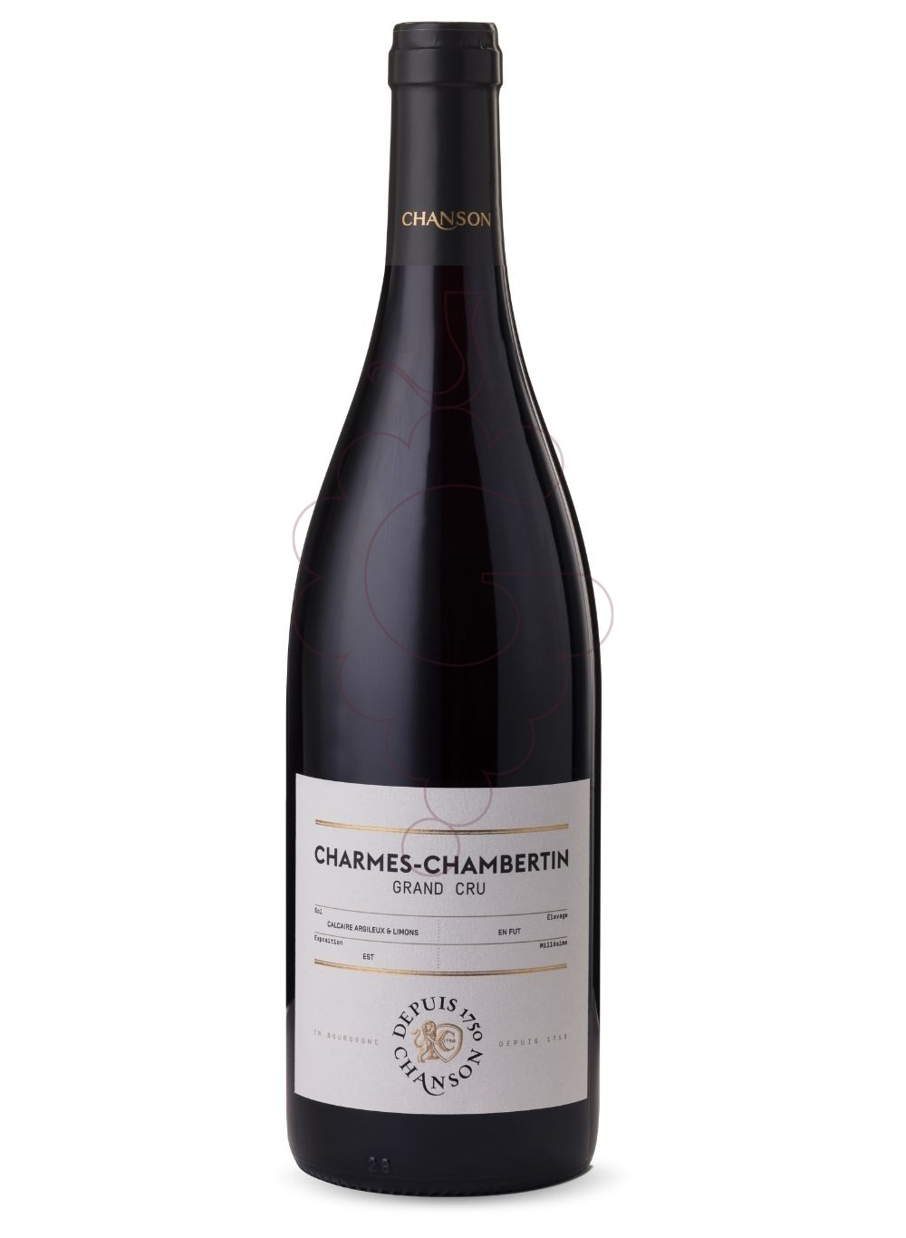 Photo Chanson Charmes-Chambertin Grand Cru red wine