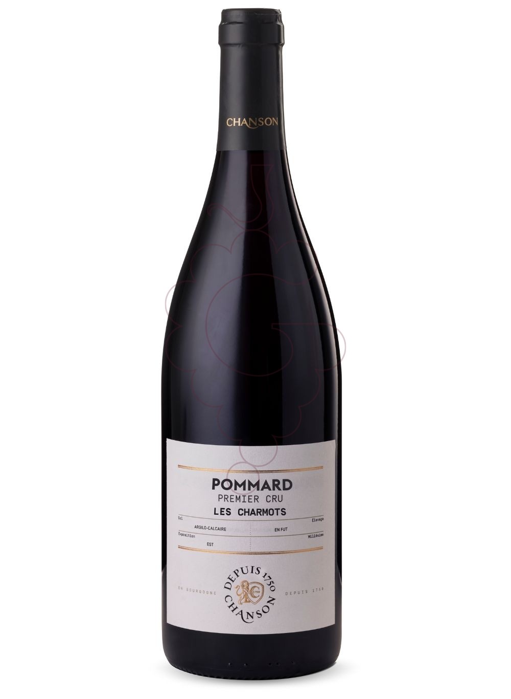 Photo Chanson Pommard 1er Cru Les Charmots  red wine