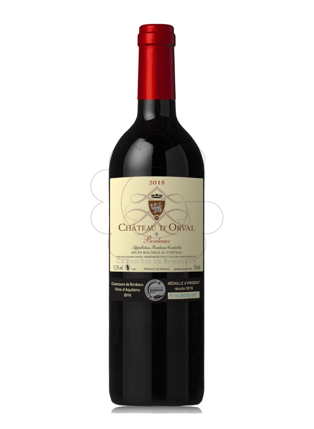 Photo Chateau d'Orval red wine