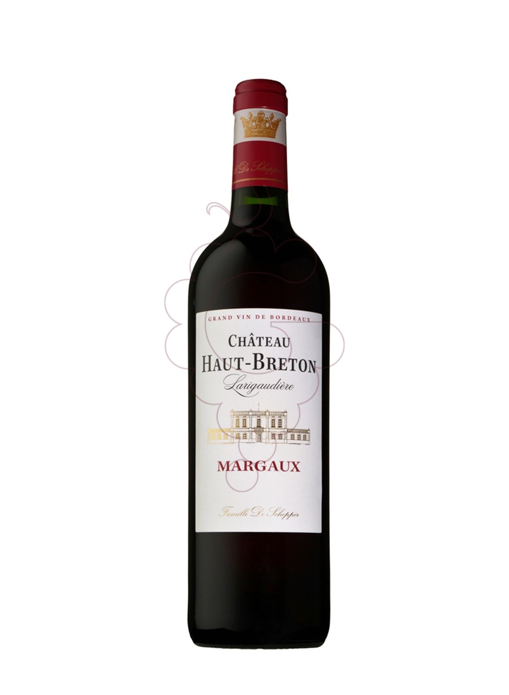 Photo Chateau Haut Breton Larigaudiere Kósher red wine