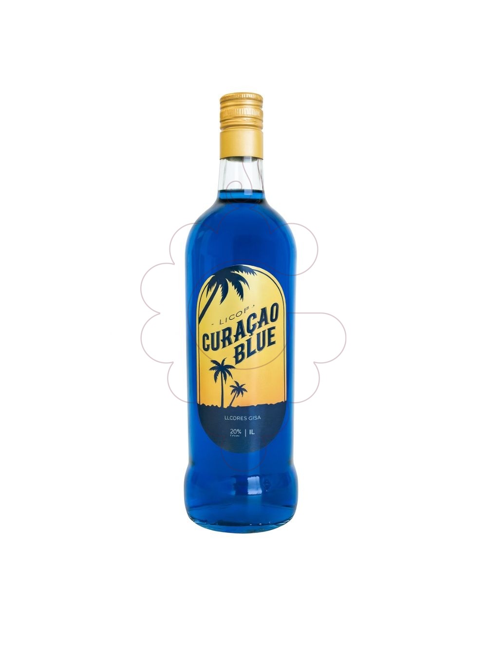 Photo Liqueur Cisa curaçao blue lt