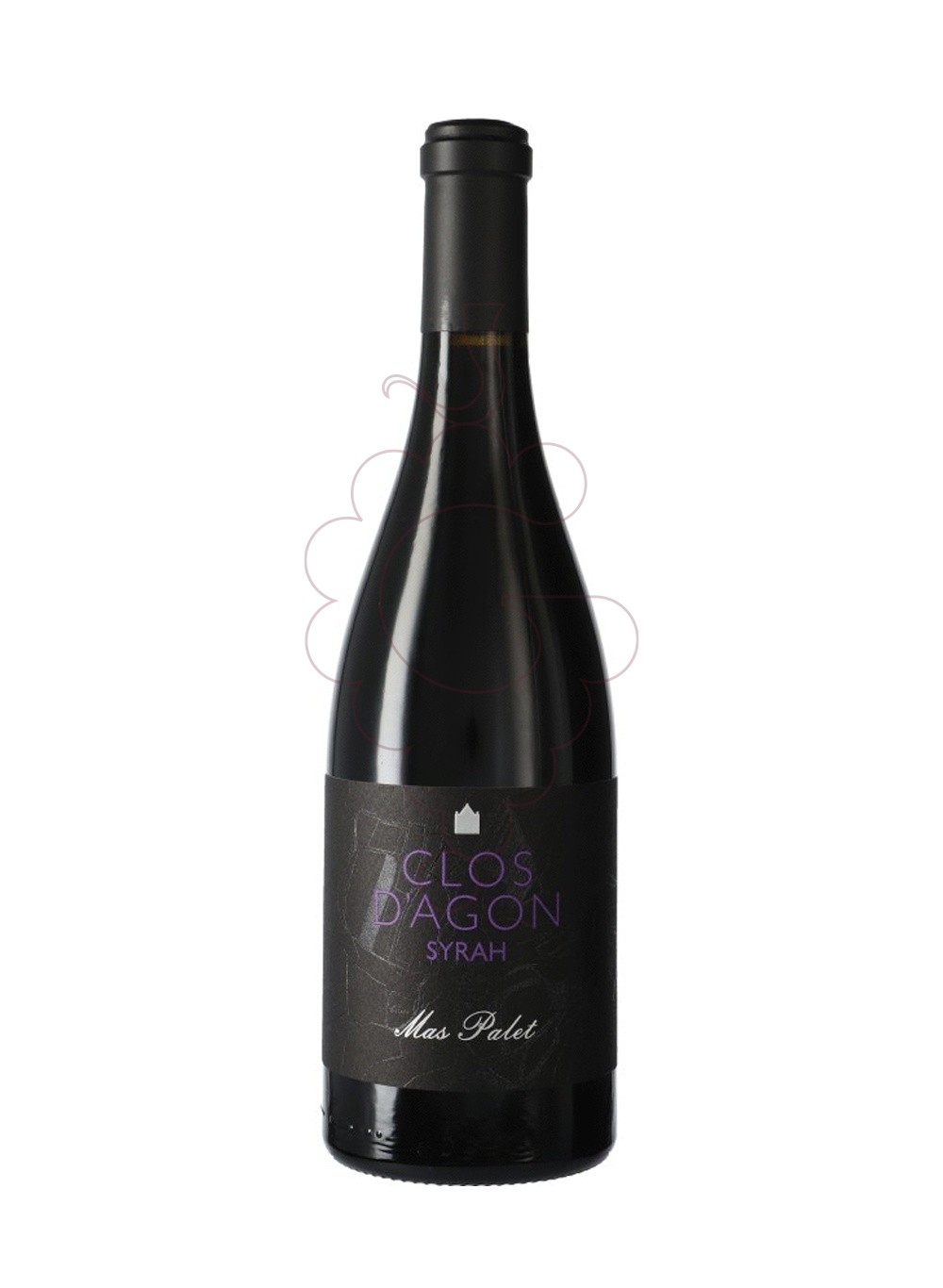 Photo Clos d'agon syrah mas plalet red wine