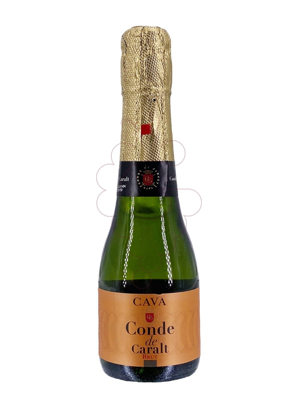 Photo Conde caralt brut botelli sparkling wine