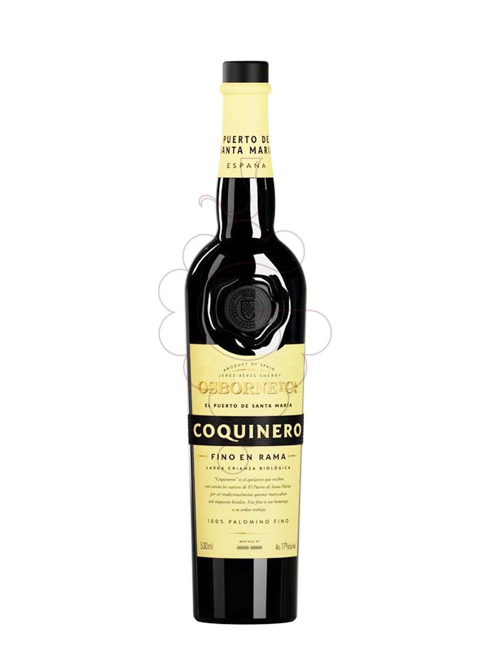 Photo Osborne Coquinero Fino en Rama fortified wine