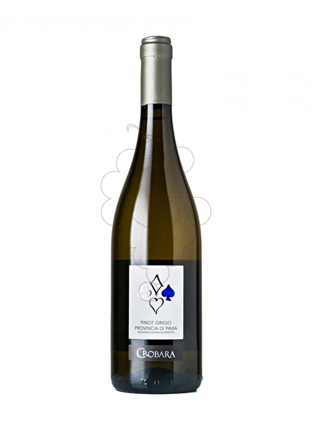 Photo Crobara pinot grigio di pavia white wine