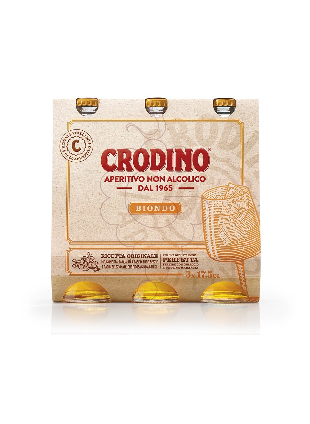 Photo Soft drinks Crodino (pack 3 u)