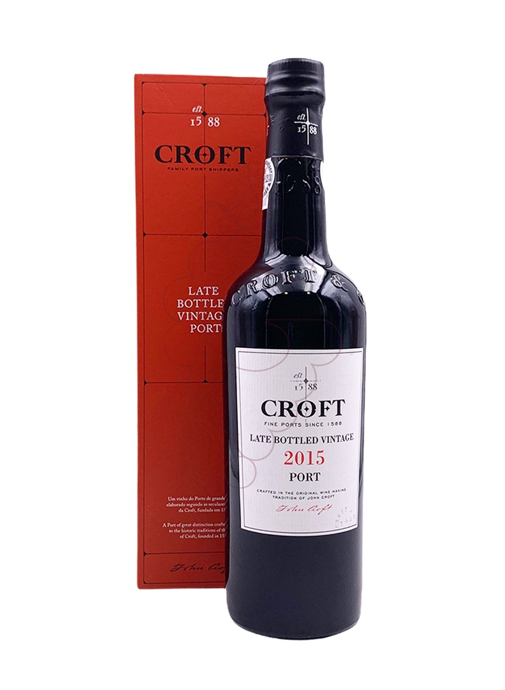 Photo Croft L.B.V. fortified wine