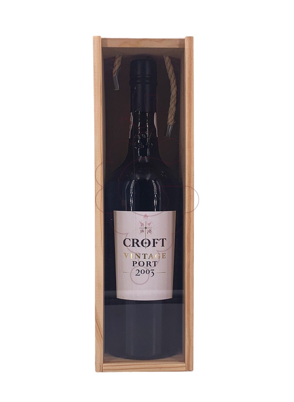 Photo Croft vintage port 2003 75 cl fortified wine