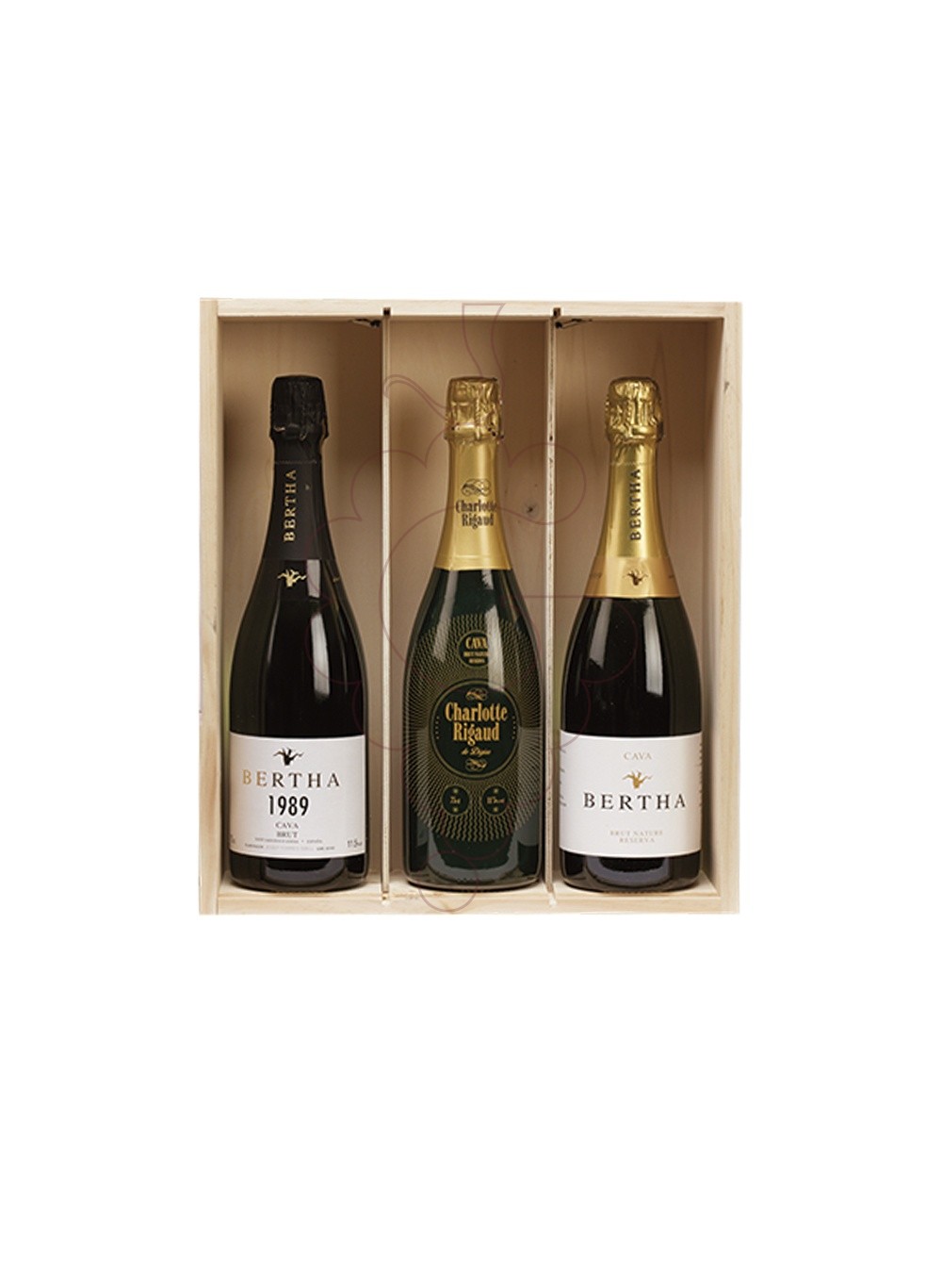 Photo Christmas boxes 3 bottles Pack of Cava