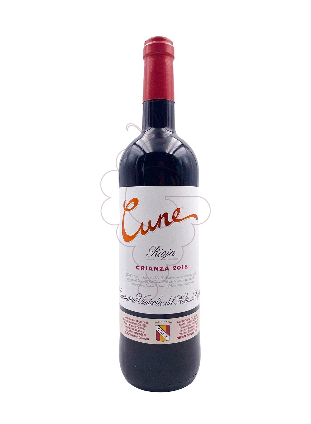 Photo Cune Crianza red wine