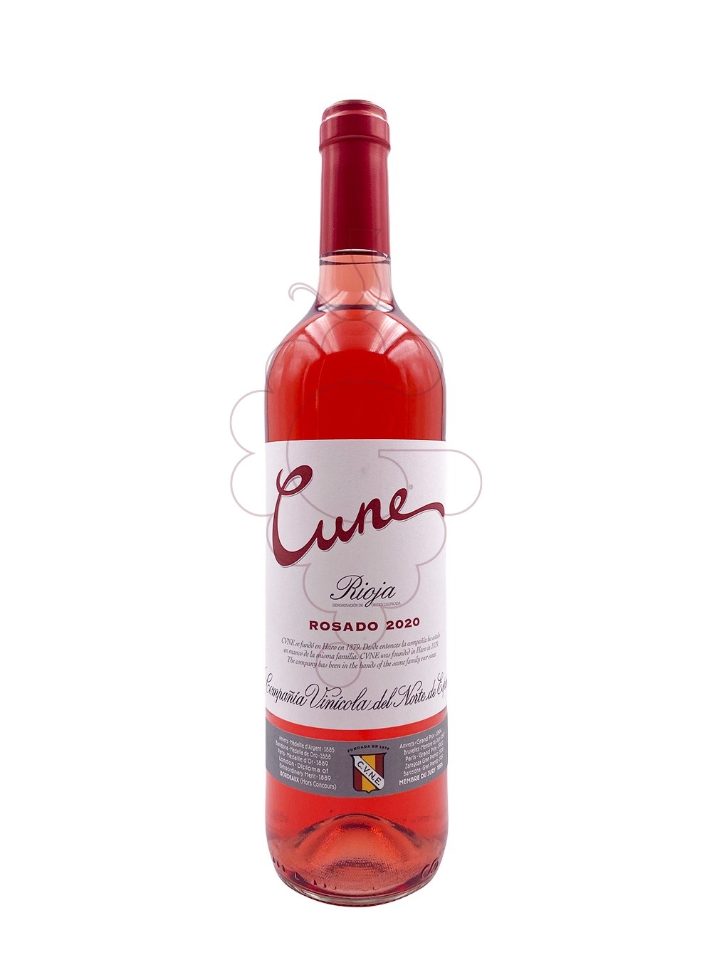 Photo Cune Rosat rosé wine