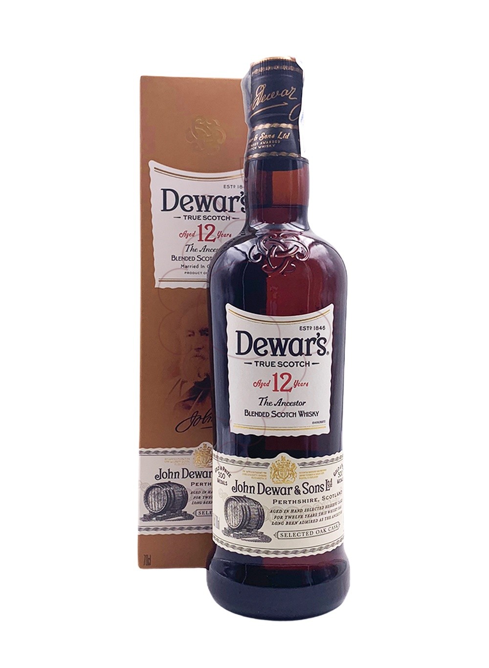 Photo Whisky Dewar's 12 Years