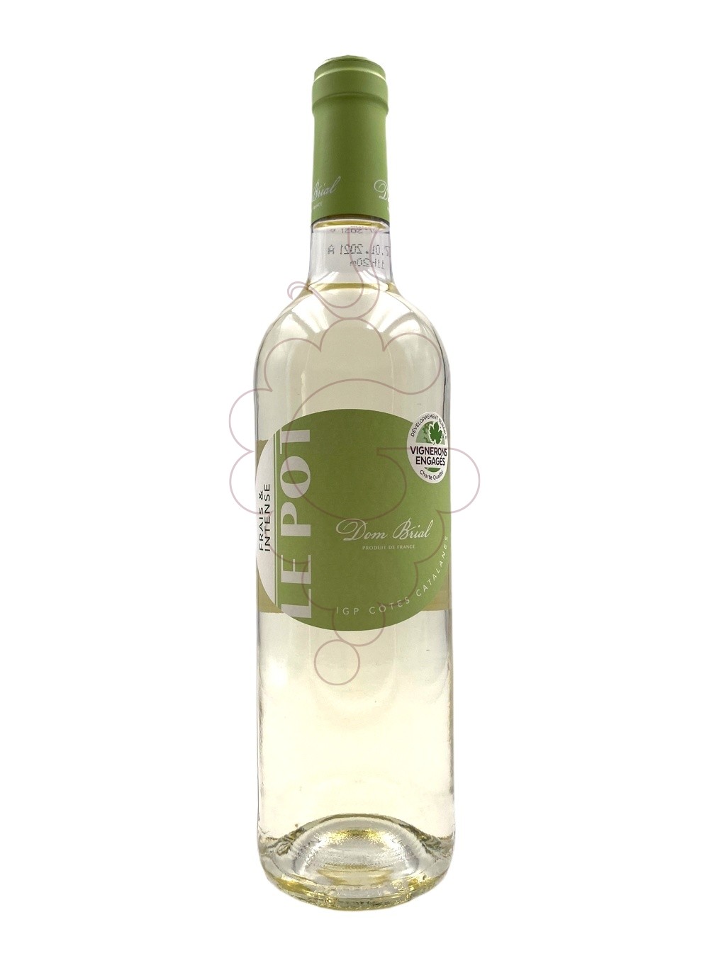 Photo Dom Brial Le Pot Muscat Sec white wine